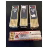 3 New CCI Mini-Mag 22 LR HP & 1 Winchester 22