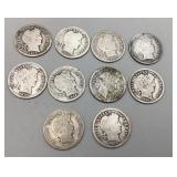 10 US Barber Dimes