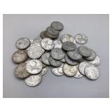 Canadian Quarters, 1937 - 1952, 44 total
