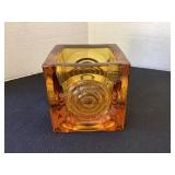 Viking Bullseye Votive Holder with label