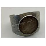 1921 Morgan Silver Dollar cuff bracelet
