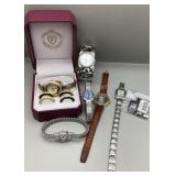 Six Ladies Fashion Watches, will need batteries