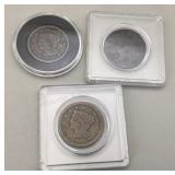 1846 & 2 hard to read large cents