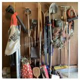 Garage wall clean out