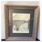 Silo Picture by Rex Tower, 14x15 3/4"