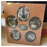20x24" MCM Cats / Lions Picture