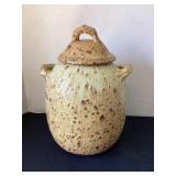 Large Artisan Canister, 9 x 12 1/2" tall