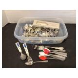 Mismatched Silverware Collection