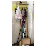 Garage corner cleanout