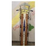 Vintage Sears sled, 23"w x 67ï¿½l