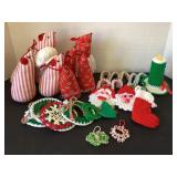 Handmade Christmas Mice & Ornaments