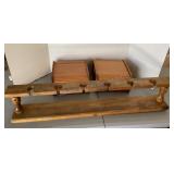 Fisher funnel rack & CD holders