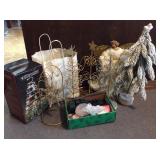 Ornament Trees, Christmas Decor, Heart Lights