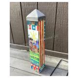 Vinyl Americana 22" Pole Cover & Stand