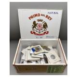 Box of Various Canadian Coins