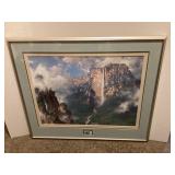 36x30" A Lost World with stamp picture