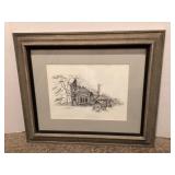 Signed & Numbered Judy Ruth House, 25x21"