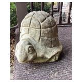 Cute, Heavy Cement Turtle