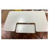 Folding sewing table, 48"w x 28.5ï¿½t x 30ï¿½d
