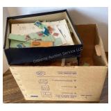 Collection of vintage ephemera; tax receipts,
