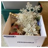 Box of Christmas Decor