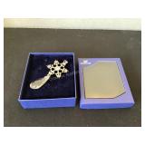 Swarovski Teardrop Snowflake Ornament