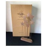 Willow Tree Metal Star Backdrop, 13 1/2" tall