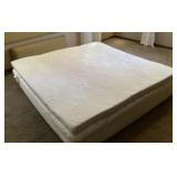 King mattress & memory foam topper