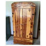 Vintage cedar wardrobe