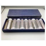 Box of Rolled Canadian Coins