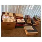 Stamp collection, Canadian coins, Books & More