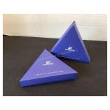 2008 & 2009 Swarovski Ornaments