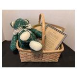 Basket with Bear & Pictures