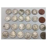 24 Buffalo Nickels