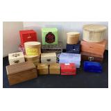 Collection of Boxes & Organizers