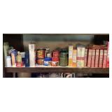 Shelf of In Date Food Products, Heathcare