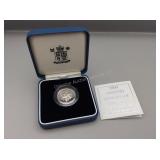 2000 United Kingdom Silver Proof One Pound Coin