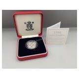 1996 United Kingdom Silver Proof Piedfort One
