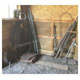 Barn corner cleanout