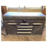 Kennedy 26" toolbox with key & misc. contents