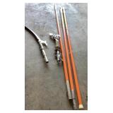 Stihl 6ï¿½ long mid poles & attachments