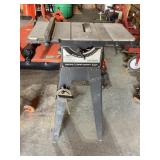 Sears Craftsman 7 1/2" table saw & stand, works