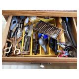 Kitchen Drawer Cleanout, utensils, rolling pin &