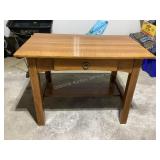 Hensley Oak Desk with drawer