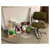 Office chair, cleaning product, table covering &