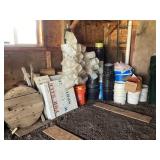 Plant covers, pots, buckets with no bottoms & more