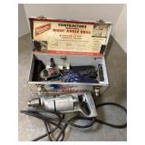 Milwaukee Right Angle Drill & Accessories