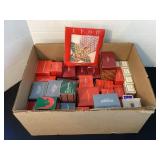 Box of NOS Avon Christmas & More