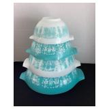 Pyrex Amish Butterprint Cinderella Mixing Bowls