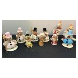 Vintage Christmas figurines
